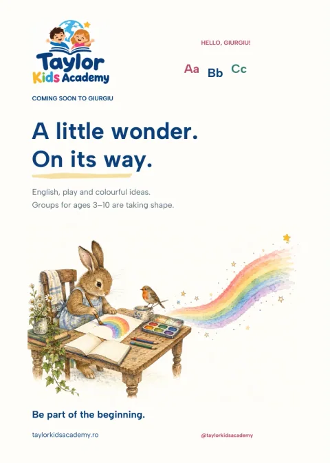 Taylor Kids Academy · Original print artwork