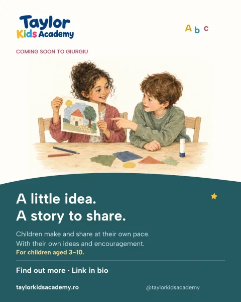 Taylor Kids Academy social campaign artwork