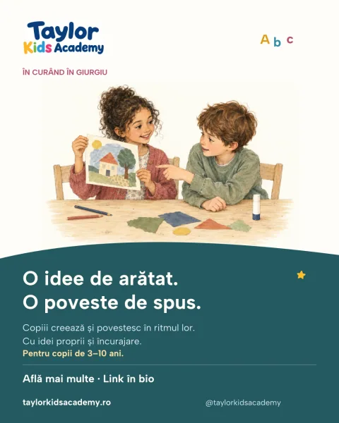Material de campanie Taylor Kids Academy